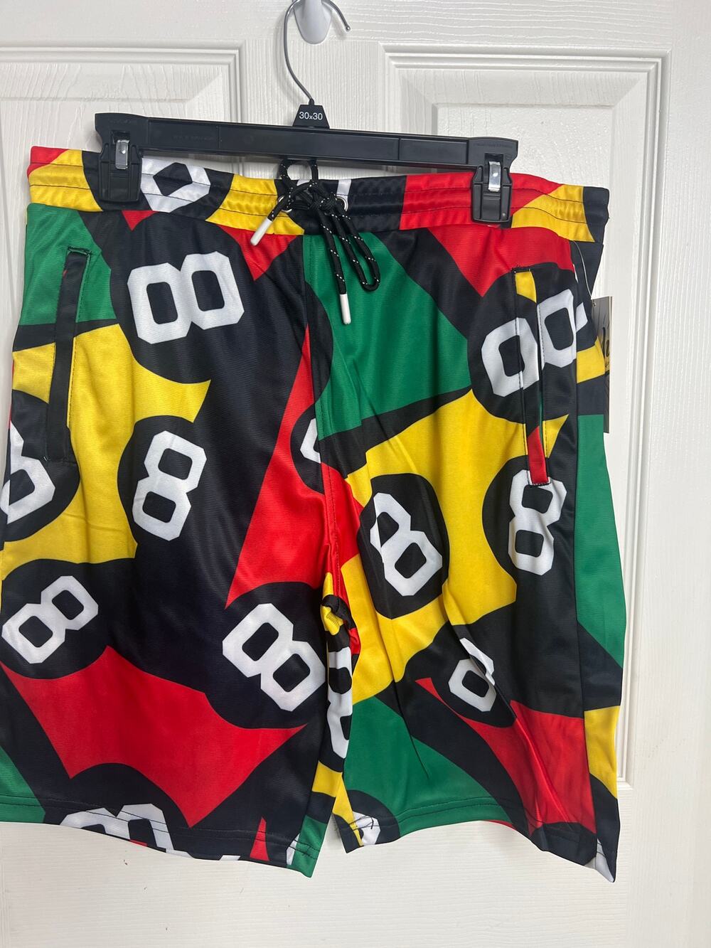 Fresh prints of Bel Air Board shorts, swimming trunks or casual wear size L NWT